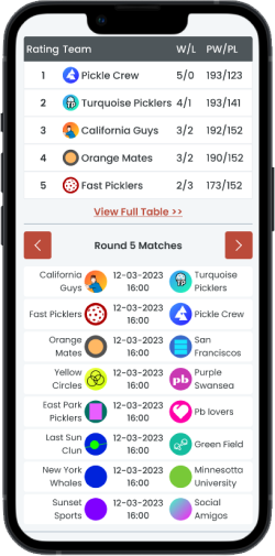 mobile view of site