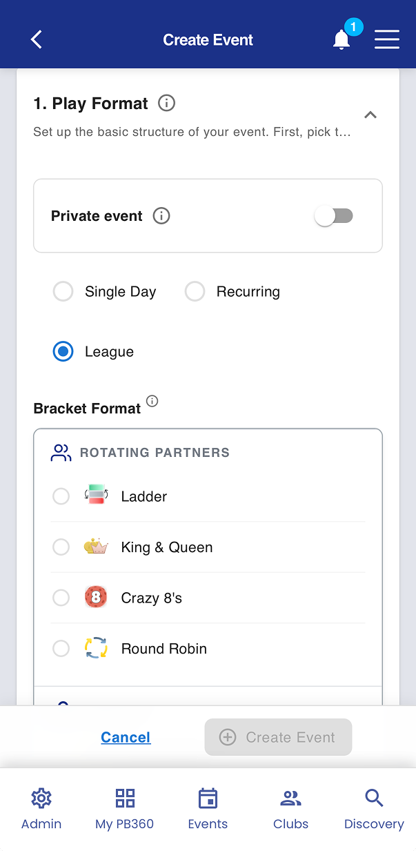All formats are league ready